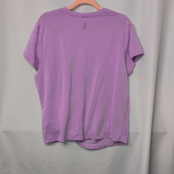 Skechers Lilac Short Sleeve Tee with Knot - Picture 6 of 6